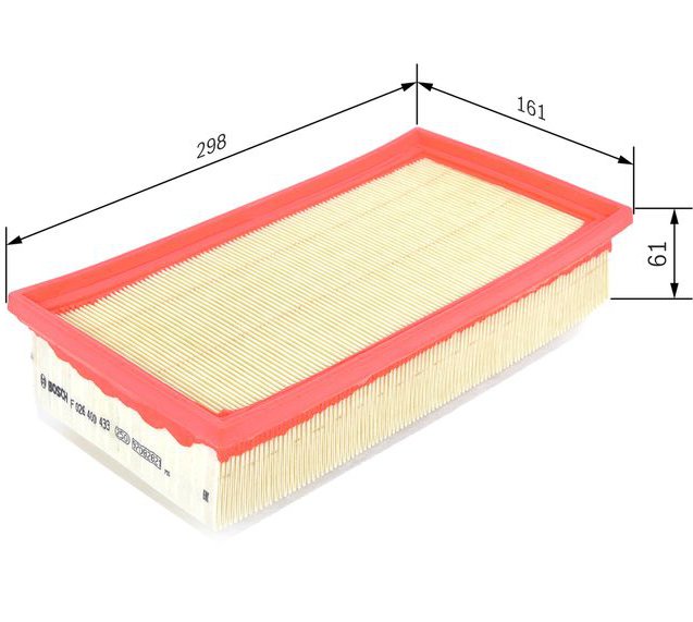Air Filter, BOSCH F 026 400 433