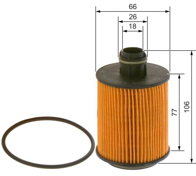 Oil Filter, BOSCH F 026 407 095