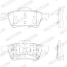 Brake Pad Set, disc brake, FERODO FDB1540