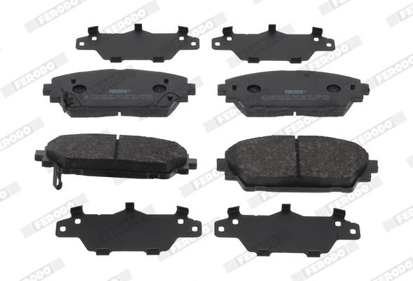 Brake Pad Set, disc brake, FERODO FDB5346