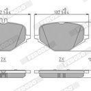 Brake Pad Set, disc brake, FERODO FDB5422