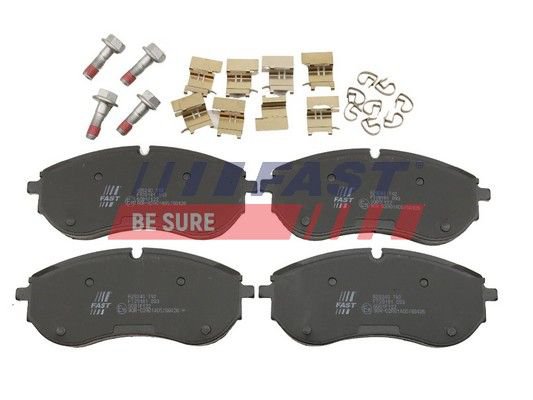 Brake Pad Set, disc brake, Fast FT29181