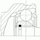 Joint Kit, drive shaft, SPIDAN 36531