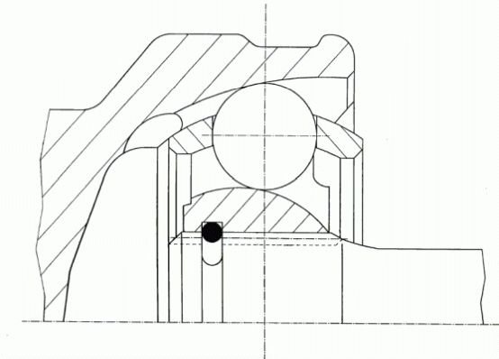 Joint Kit, drive shaft, SPIDAN 36531