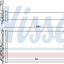 Heat Exchanger, interior heating, NISSENS 707083