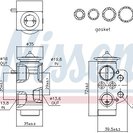 Expansion Valve, air conditioning, NISSENS 999317
