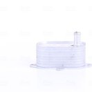 Oil Cooler, engine oil, NISSENS 91206