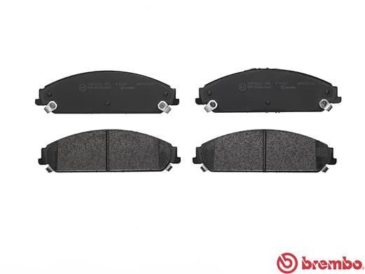 Brake Pad Set, disc brake, BREMBO P11017