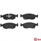 Brake Pad Set, disc brake, BREMBO P11031