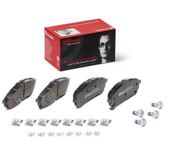 Brake Pad Set, disc brake, BREMBO P24235