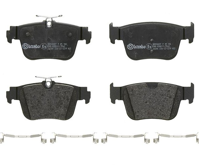 Brake Pad Set, disc brake, BREMBO P85184