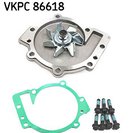 Water Pump, engine cooling, SKF VKPC 86618