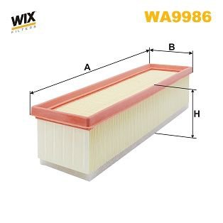 Air Filter, WIX FILTERS WA9986