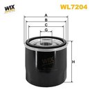 Oil Filter, WIX FILTERS WL7204