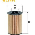 Oil Filter, WIX FILTERS WL7476