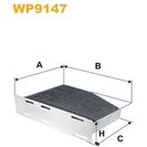 Filter, cabin air, WIX FILTERS WP9147
