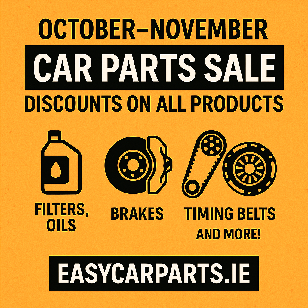 October–November Car Parts Sale